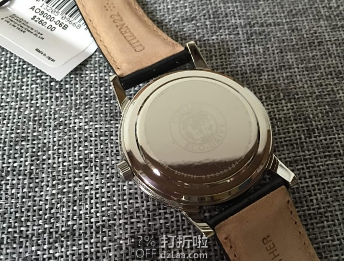 金盒特价 Citizen 西铁城 AO9000-06B 小蓝针 光动能男表 3.3折.99史低 海淘关税补贴到手约¥722