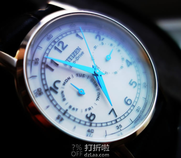 金盒特价 Citizen 西铁城 AO9000-06B 小蓝针 光动能男表 3.3折.99史低 海淘关税补贴到手约¥722