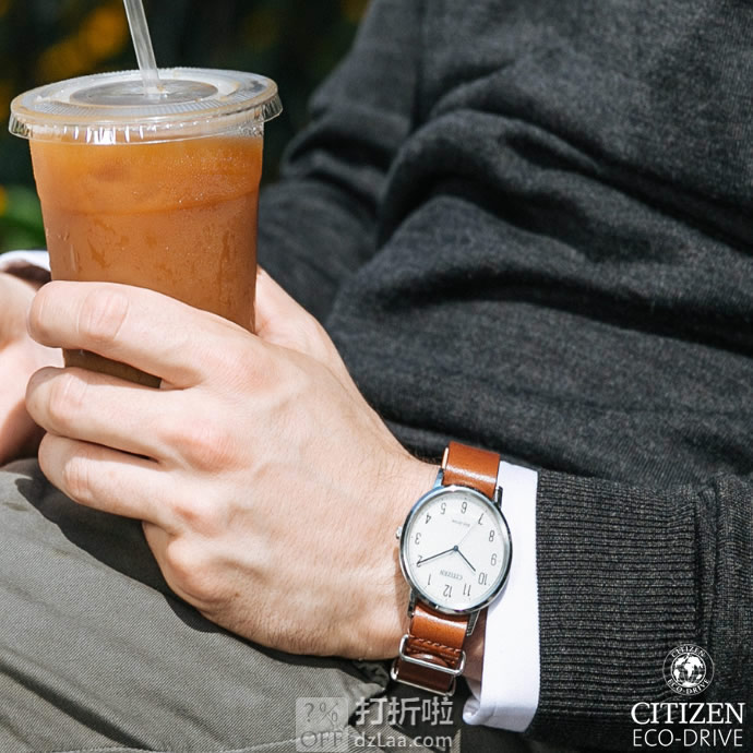 金盒特价 Citizen 西铁城 BJ6500-21A 男式光动能手表 3.1折.99史低 海淘转运关税补贴到手约¥556