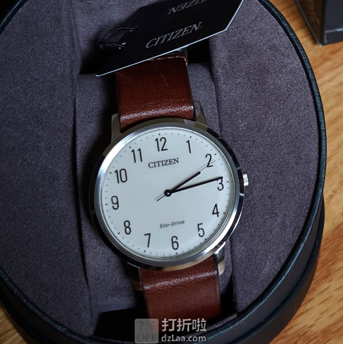 金盒特价 Citizen 西铁城 BJ6500-21A 男式光动能手表 3.1折.99史低 海淘转运关税补贴到手约¥556