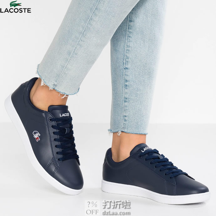 金盒特价 Lacoste 法国鳄鱼 Carnaby EVO 男式板鞋 5.4折.59 海淘转运到手约¥467