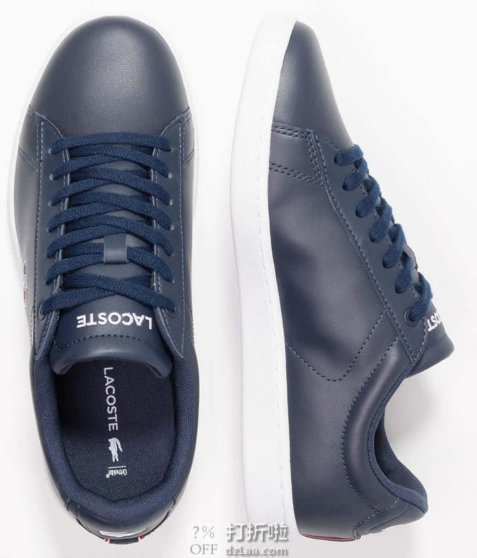 金盒特价 Lacoste 法国鳄鱼 Carnaby EVO 男式板鞋 5.4折.59 海淘转运到手约¥467