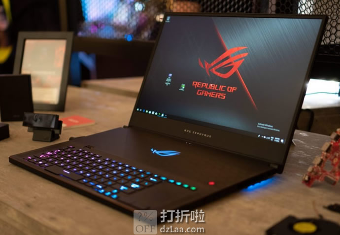 降220刀 ASUS 华硕 ROG Zephyrus S GX701 17.3”轻薄高端游戏本 笔记本电脑 2019款（i7-9750H/GTX 2070/16GB/1TB SSD） 8.4折99.99史低 海淘转运到手约￥15184