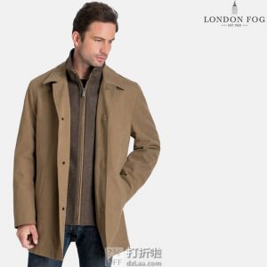 码全 London Fog 伦敦雾 Berne 全天候 男式风衣外套 2.2折$55 海淘转运到手约￥478