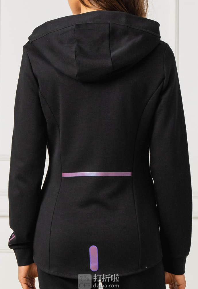 EMPORIO ARMANI 阿玛尼 EA7 女式运动连帽外套 XL码3.1折.49 海淘转运到手约￥429