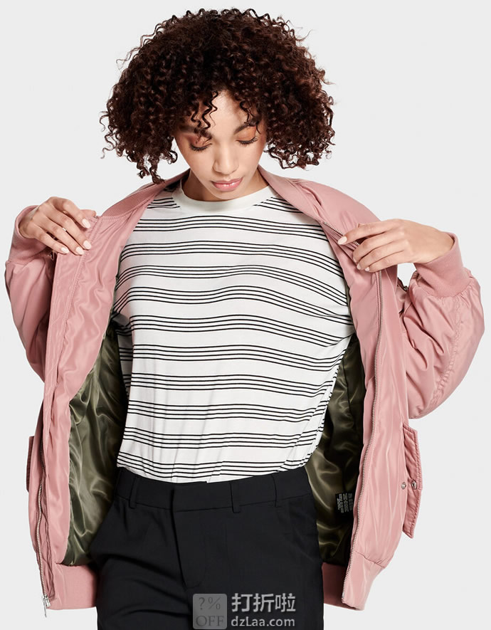 UGG Frances Oversized 宽松 女式飞行夹克外套 1103209 XS码3.9折.15 海淘转运到手约￥674 京东￥2788