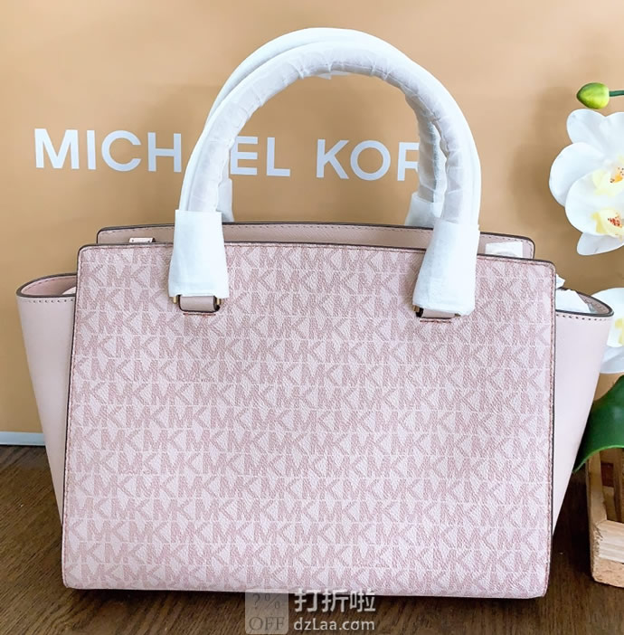 Michael Kors 迈克科尔斯 Selma系列 PVC印花 中号耳朵包 2.6折2.58 海淘转运到手约¥781