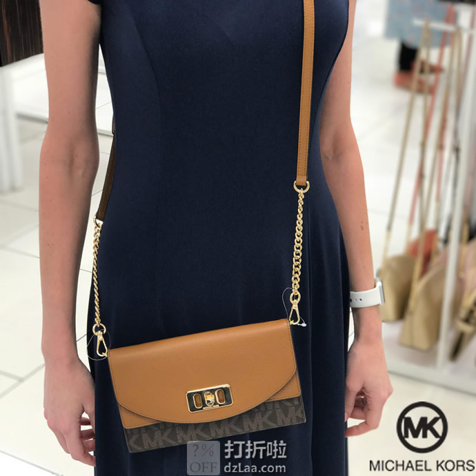 Michael Kors 迈克科尔斯 Karson MK女式斜挎钱包 手拿包 4.4折 海淘转运到手约￥726