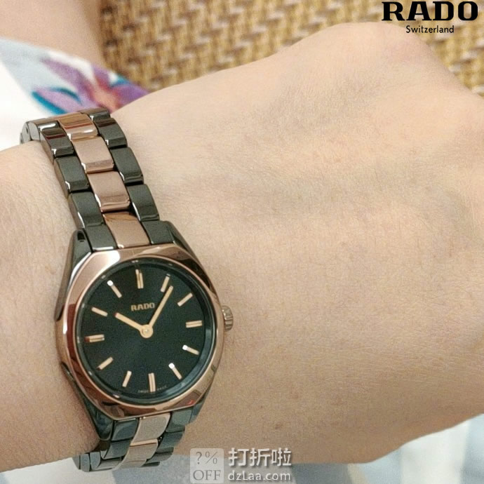 RADO 雷达表 SPECCHIO系列 R31988157 女式陶瓷腕表 1.3折9史低 海淘关税补贴到手约￥2104