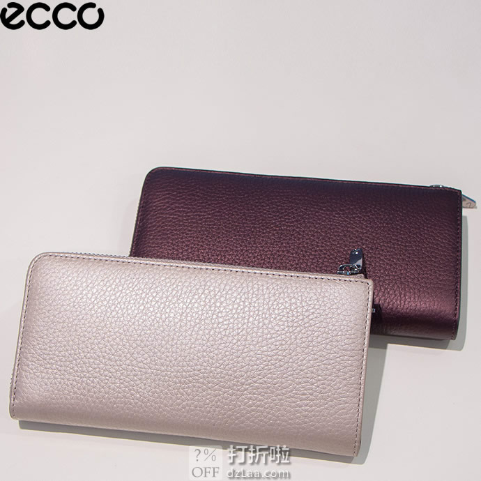 ECCO 爱步 SP 3 柔酷粒纹3 女式长款钱包 手拿包 1.6折.77史低 海淘转运到手￥189