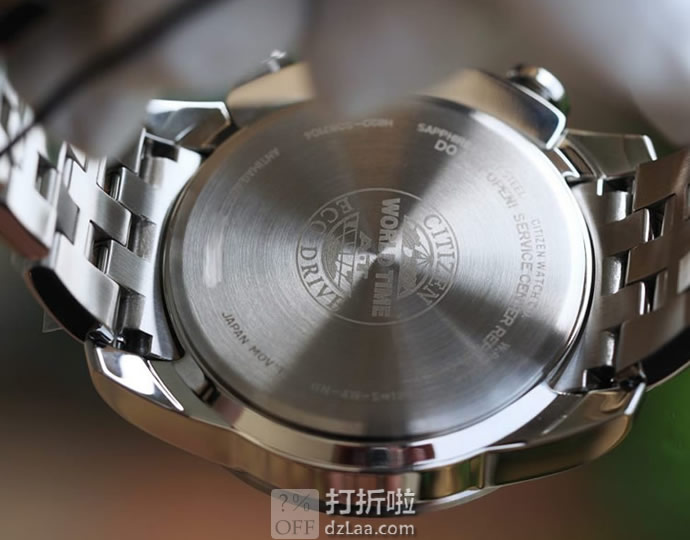 金盒特价 可收秋波 CITIZEN 西铁城 AT9010-52E 光动能 五局电波世界时 男式手表 3.1折9.99史低 海淘关税补贴到手约￥1541 国内￥3239