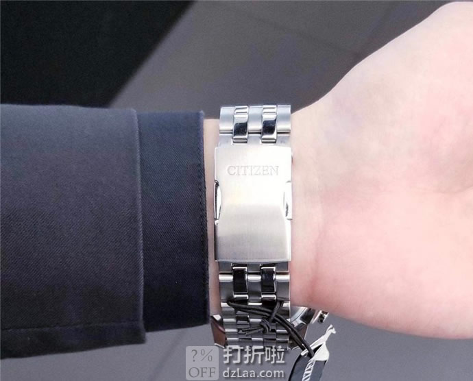 金盒特价 可收秋波 CITIZEN 西铁城 AT9010-52E 光动能 五局电波世界时 男式手表 3.1折9.99史低 海淘关税补贴到手约￥1541 国内￥3239