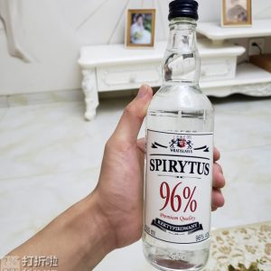 波兰产 Spirytus 生命之水 96%酒精度 伏特加 500ml 凑单低至￥21.4