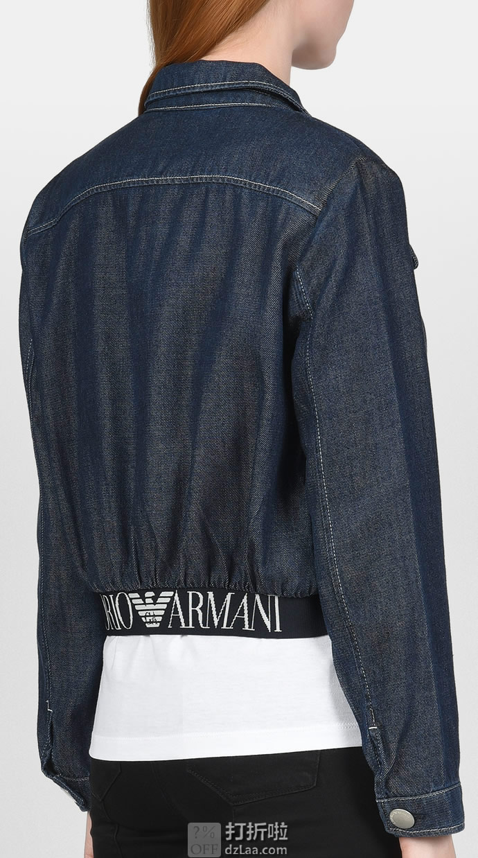 Emporio Armani 阿玛尼 女式牛仔夹克 38码1.7折.44 海淘转运到手约￥589