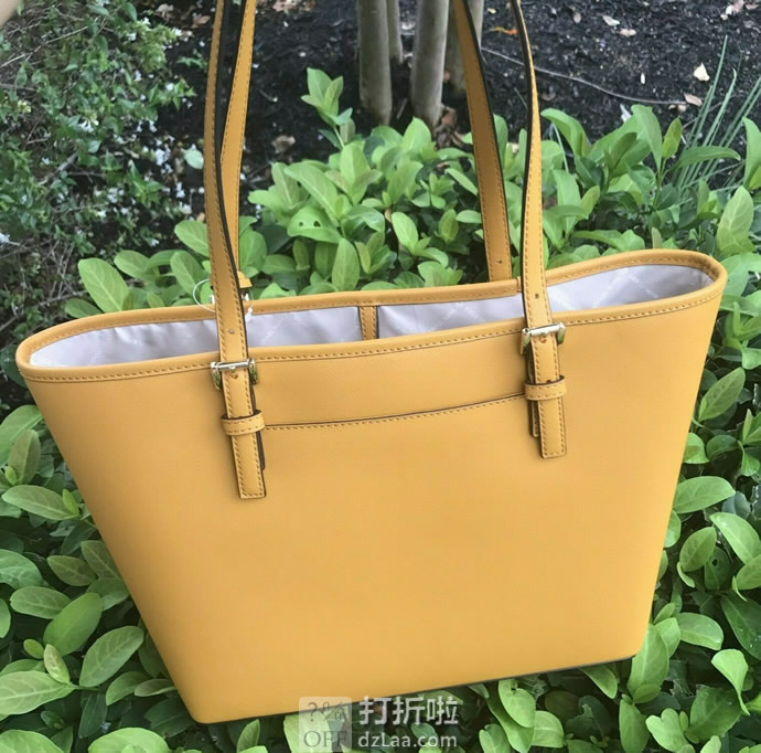 Michael Kors 迈克科尔斯 Jet Set Travel Carryall系列 中号女式手提包 3.7折9.04 海淘转运到手约¥826