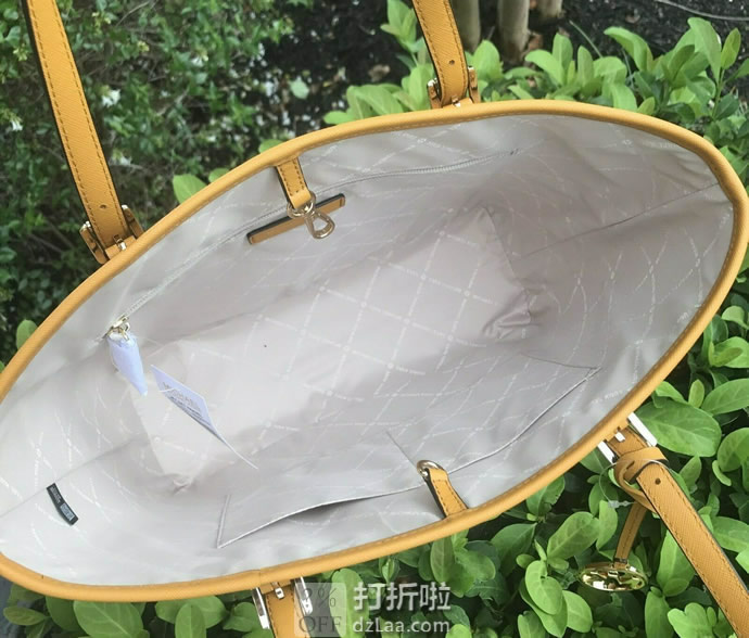 Michael Kors 迈克科尔斯 Jet Set Travel Carryall系列 中号女式手提包 3.7折9.04 海淘转运到手约¥826