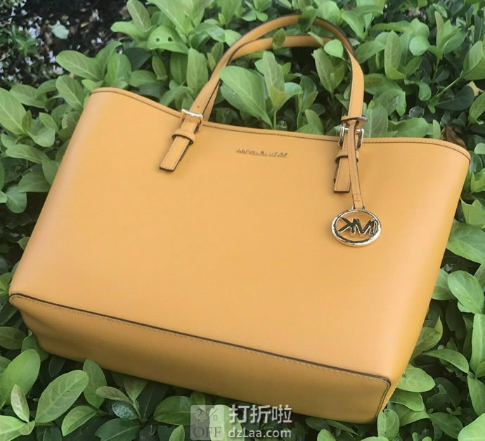 Michael Kors 迈克科尔斯 Jet Set Travel Carryall系列 中号女式手提包 3.7折9.04 海淘转运到手约¥826