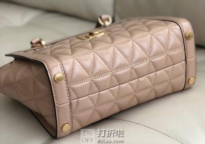 Michael Kors 迈克·科尔斯 Vivianne MK 小号 菱格纹 女式手提包 3.4折.85 海淘转运到手约¥747