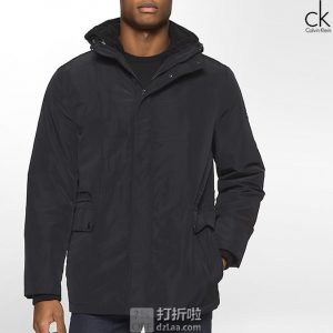 Calvin Klein 卡尔文克莱因 CK 男式连帽保暖夹克 M码2折$75.86 海淘转运到手约￥623