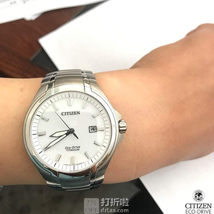 Citizen 西铁城 超级钛系列 BM7430-89A 光动能 男式手表 ¥842