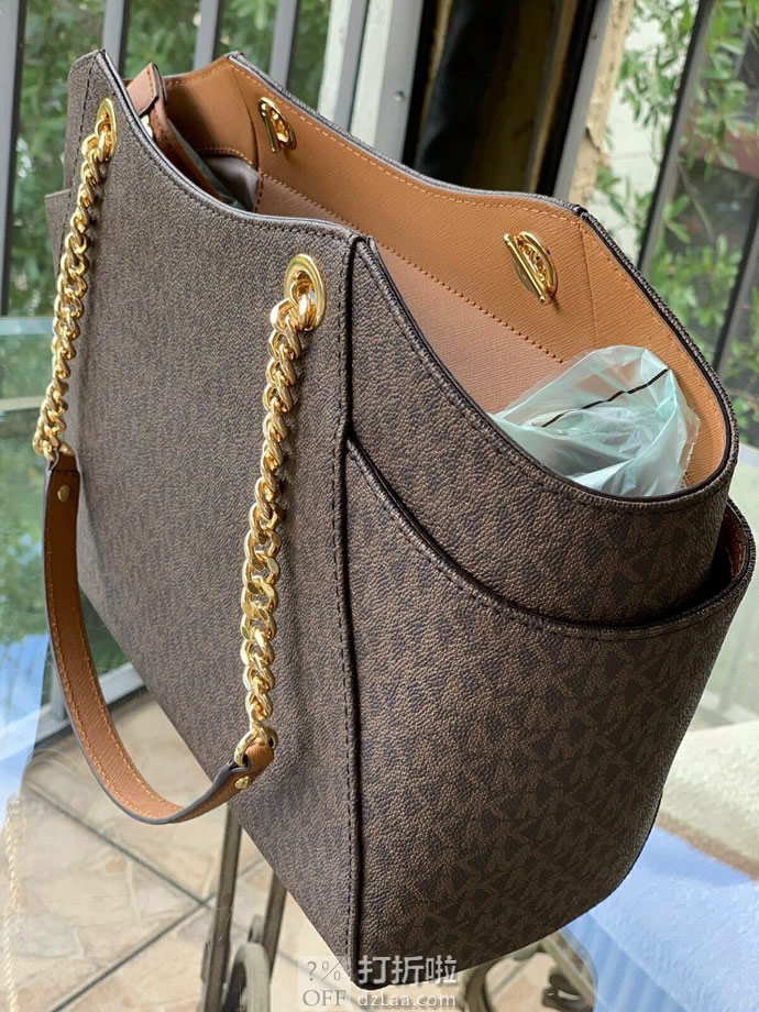 Michael Kors 迈克·科尔斯 Jet Set 大号女式托特包 2.6折.99 海淘转运到手约￥743