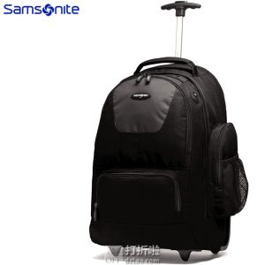 Samsonite 新秀丽 Wheeled Backpack 20″拉杆电脑背包 3.3折$49.99 海淘转运到手约￥506