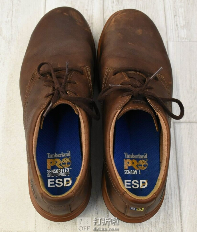 Timberland PRO 添柏岚 Boldon SensorFlex™缓震 男式工装鞋 7W加宽码3.4折.05 海淘转运到手约￥426