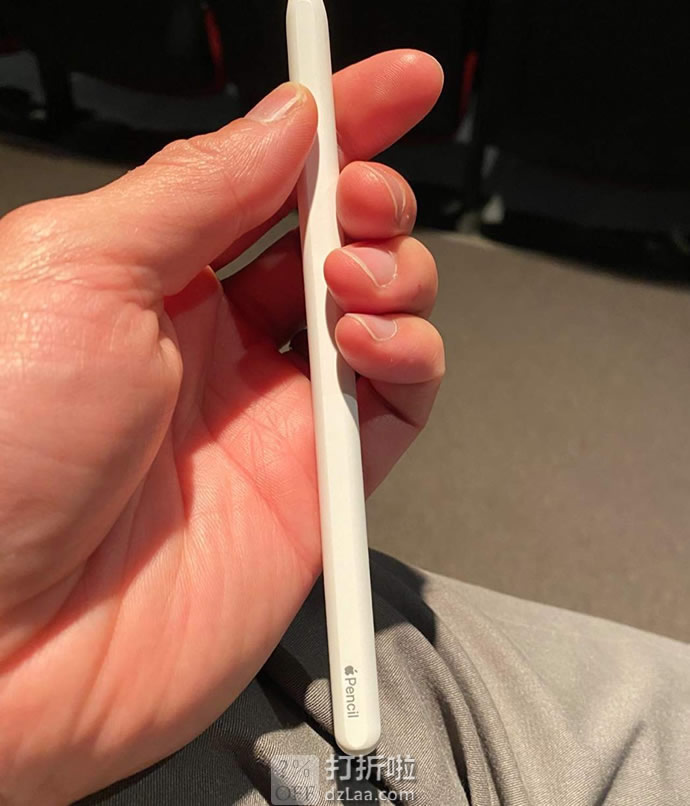 Apple Pencil 苹果 手写笔2代 适用于 2018款12.9 英寸 iPad Pro和 11 英寸 iPad Pro 7.6折史低 海淘转运到手约￥702