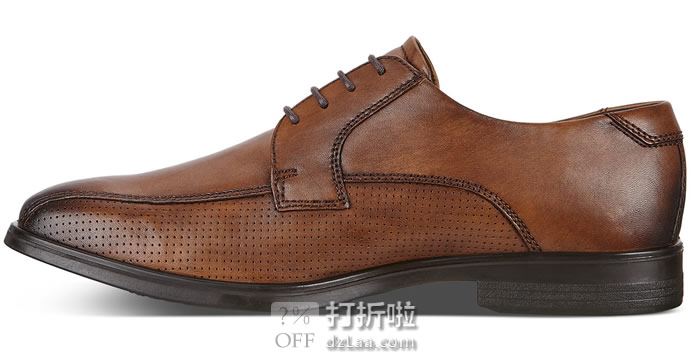 限尺码 ECCO 爱步 Melbourne 墨本系列 打孔版 男式系带正装鞋 2.9折.52起 海淘转运到手约￥394