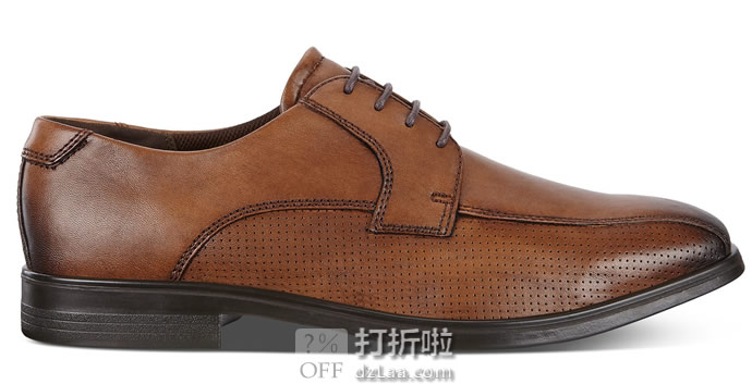 限尺码 ECCO 爱步 Melbourne 墨本系列 打孔版 男式系带正装鞋 2.9折.52起 海淘转运到手约￥394