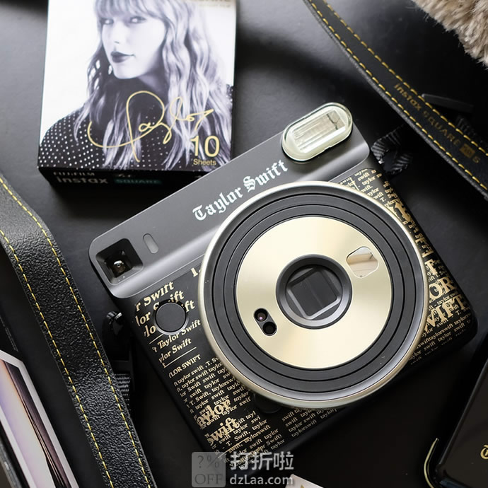 Taylor Swift限量版 Fujifilm 富士 instax SQUARE SQ6 拍立得 一次成像相机 5折.95 海淘转运到手约￥677