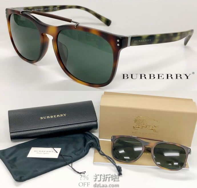 意大利产 Burberry 巴宝莉 BE4244 太阳镜 4.7折.95 海淘转运到手约￥507