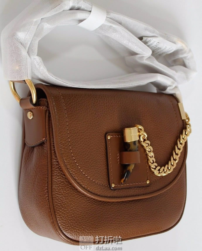 Michael Kors 迈克科尔斯 James系列 中号女式马鞍包 挎包 3折1.42 海淘转运到手约￥895