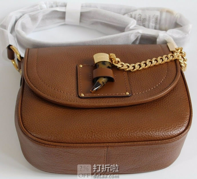 Michael Kors 迈克科尔斯 James系列 中号女式马鞍包 挎包 3折1.42 海淘转运到手约￥895