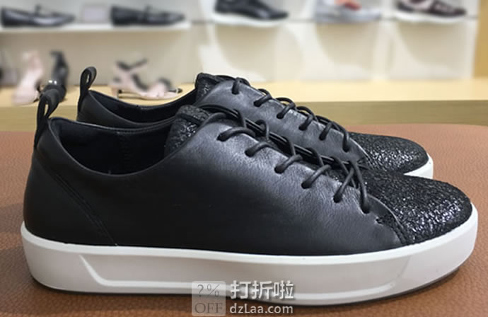 ECCO 爱步 Soft 8 柔酷8号 混合鞋面 女式运动休闲鞋 36码2.5折.14 海淘转运到手约￥404