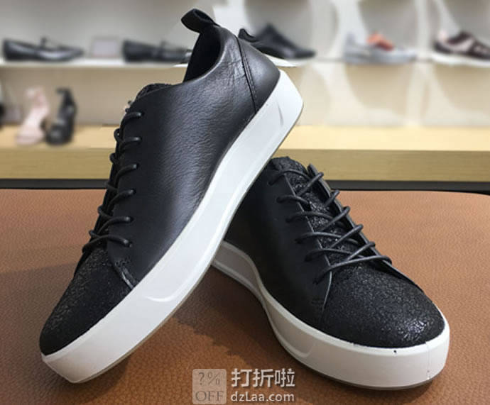 ECCO 爱步 Soft 8 柔酷8号 混合鞋面 女式运动休闲鞋 36码2.5折.14 海淘转运到手约￥404