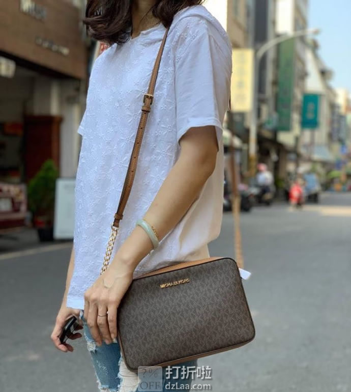 Michael Kors 迈克科尔斯 Jet Set Item 女式挎包 2.6折.63 海淘转运到手约￥565