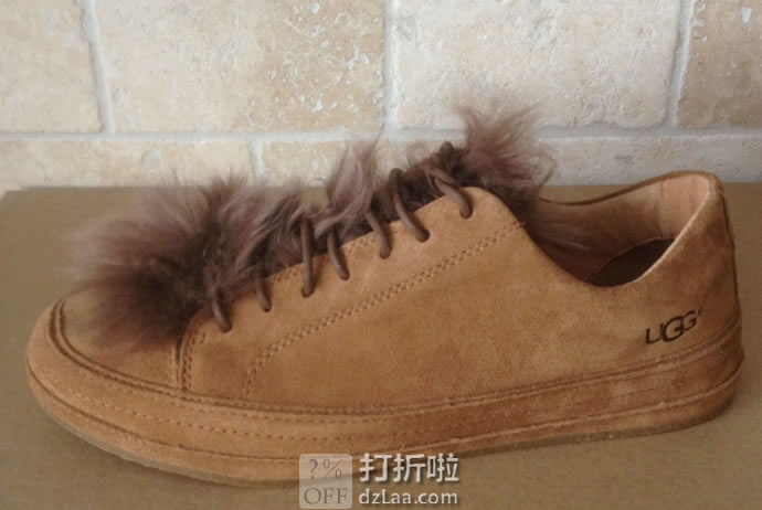 UGG Blake Fur 低帮系带 毛毛板鞋 女式休闲鞋 36.5码2.8折.23 海淘转运到手约¥362