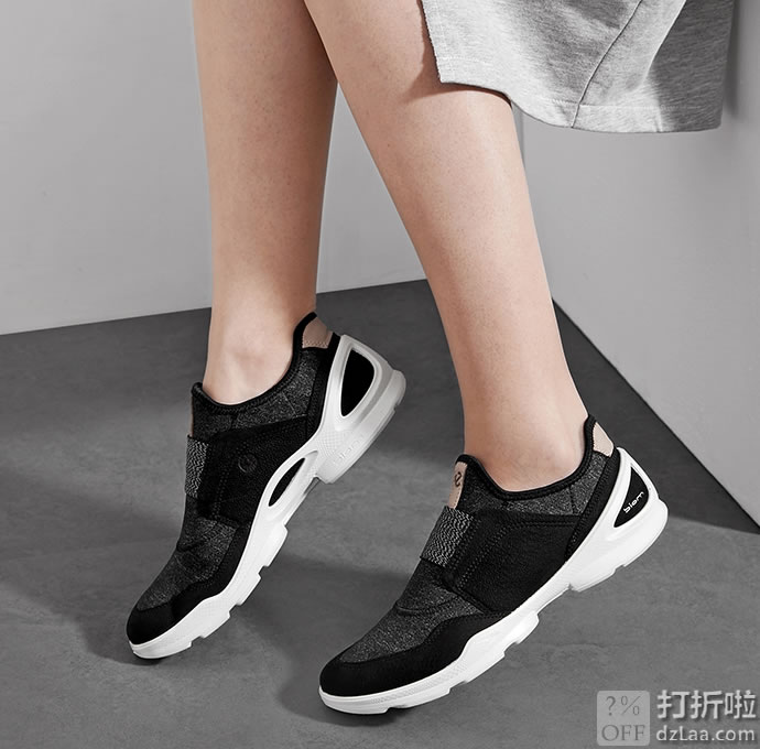 ECCO 爱步 Biom Street 健步街头系列 一脚套 女式休闲鞋 3.1折.79 海淘转运到手约¥407