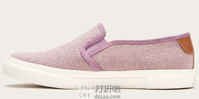 FRYE 弗莱 Gia 女式帆布板鞋 休闲鞋 3.2折.55起 海淘转运到手约￥308