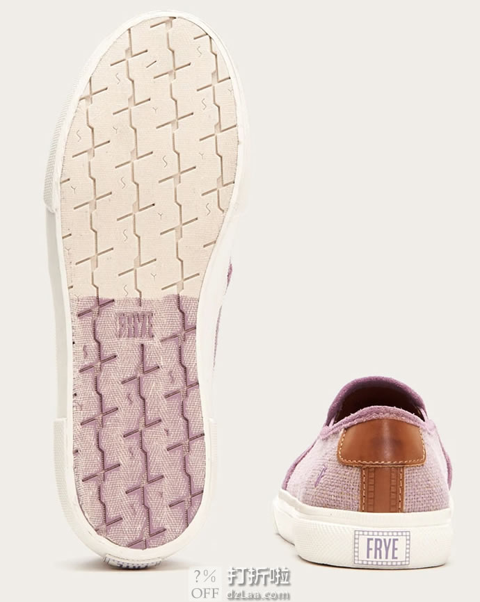 FRYE 弗莱 Gia 女式帆布板鞋 休闲鞋 3.2折.55起 海淘转运到手约￥308