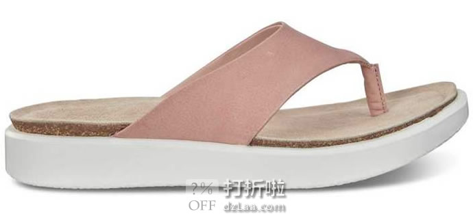 ECCO 爱步 酷型 女式人字拖鞋 凉鞋 271803 37码2.6折.05 海淘转运到手约¥294