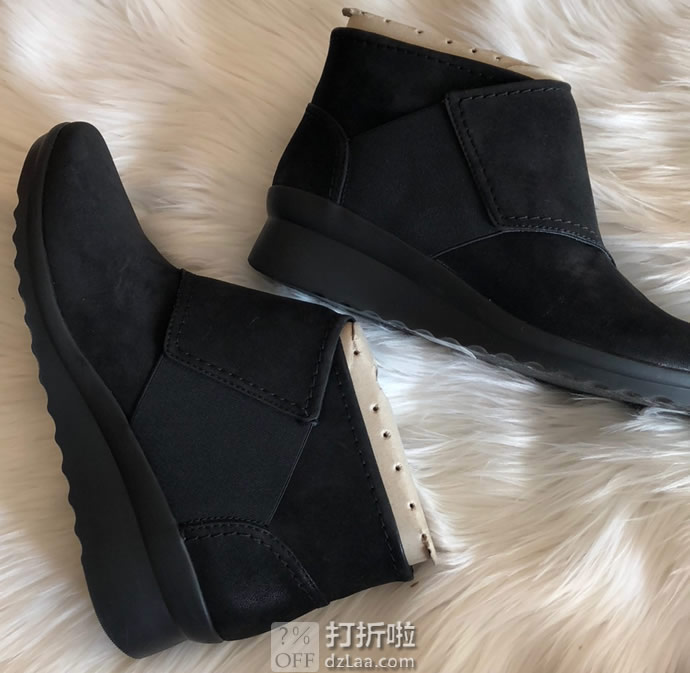 Clarks 其乐 Caddell Rush 女式踝靴 35.5码2折.21 海淘转运到手约¥257