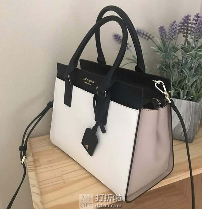 Kate Spade 凯特丝蓓 Cameron 中号 拼色女式手提包 挎包 PXRU5931 3.8折9 海淘转运到手约￥1027 多色可选