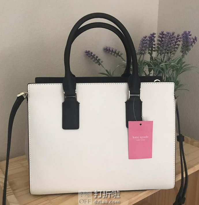 Kate Spade 凯特丝蓓 Cameron 中号 拼色女式手提包 挎包 PXRU5931 3.8折9 海淘转运到手约￥1027 多色可选