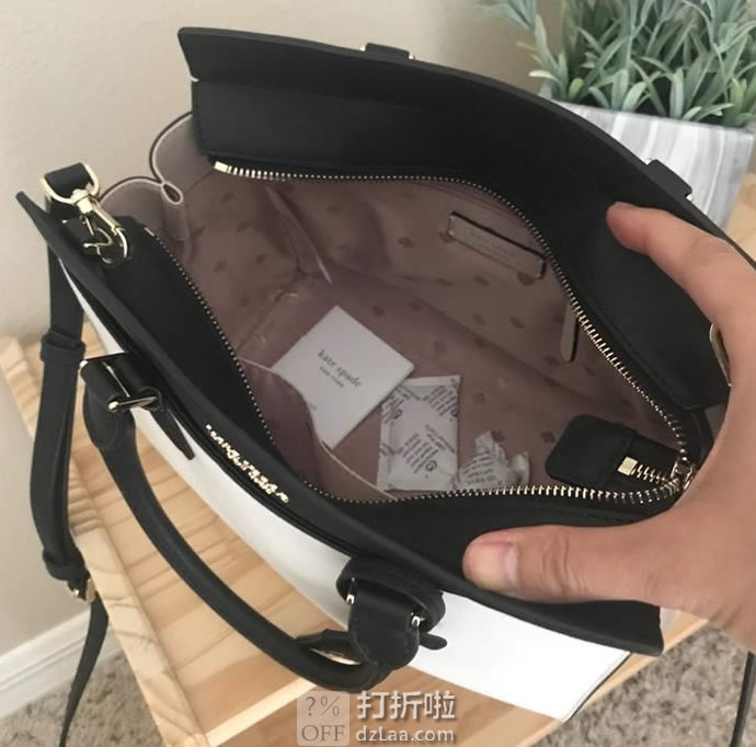 Kate Spade 凯特丝蓓 Cameron 中号 拼色女式手提包 挎包 PXRU5931 3.8折9 海淘转运到手约￥1027 多色可选