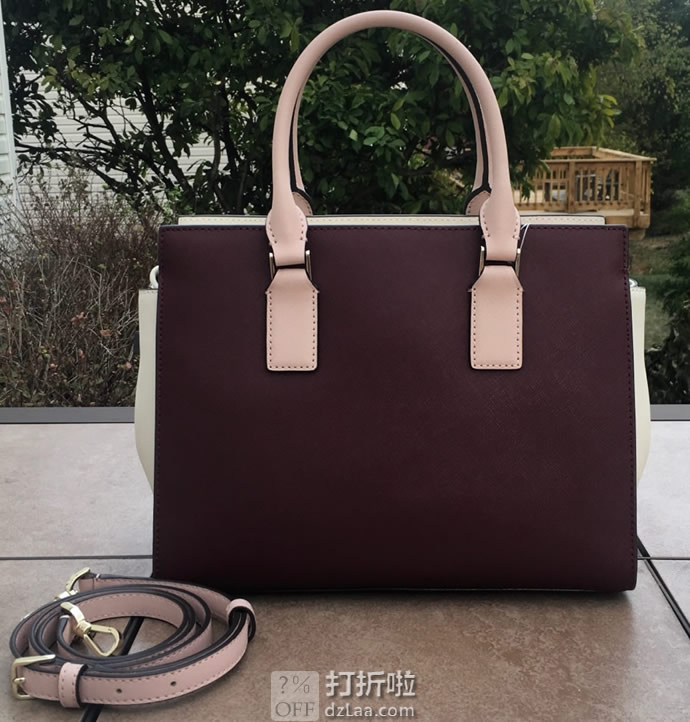 Kate Spade 凯特丝蓓 Cameron 中号 拼色女式手提包 挎包 PXRU5931 3.8折9 海淘转运到手约￥1027 多色可选