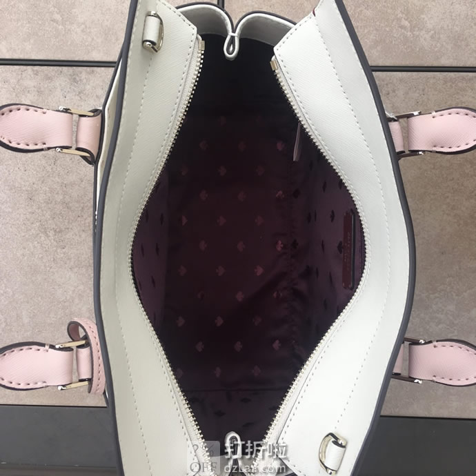 Kate Spade 凯特丝蓓 Cameron 中号 拼色女式手提包 挎包 PXRU5931 3.8折9 海淘转运到手约￥1027 多色可选
