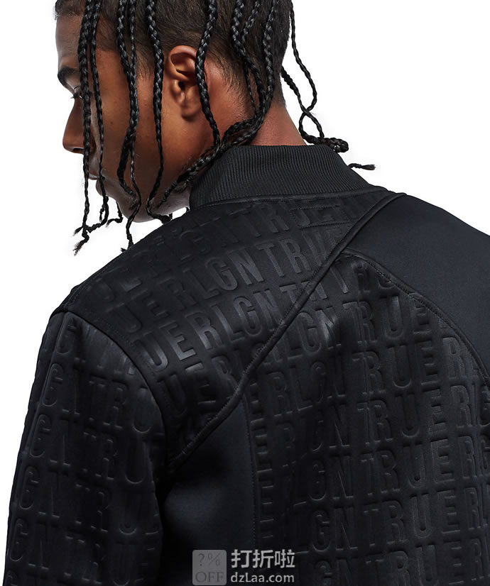 True Religion 真实信仰 Kaleido Paneled  男式飞行夹克 S码2.3折.11 海淘转运到手约￥444