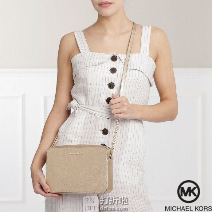 Michael Kors 迈克科尔斯 Jet Set系列 女式大号挎包 3.5折.99 海淘转运到手约￥581